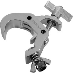 50CL250SIL | Γάτζος Στήριξης 40-58mm, max load 250Kg, Ασημί
