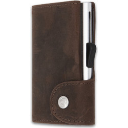 C-SECURE - Δερμάτινο Πορτοφόλι Buffalo με Προστασία RFID (WCH001-11976)