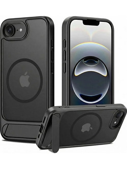 Tech-Protect Θήκη Κινητού iPhone 16e / 17e Magstand Magsafe Matte Black