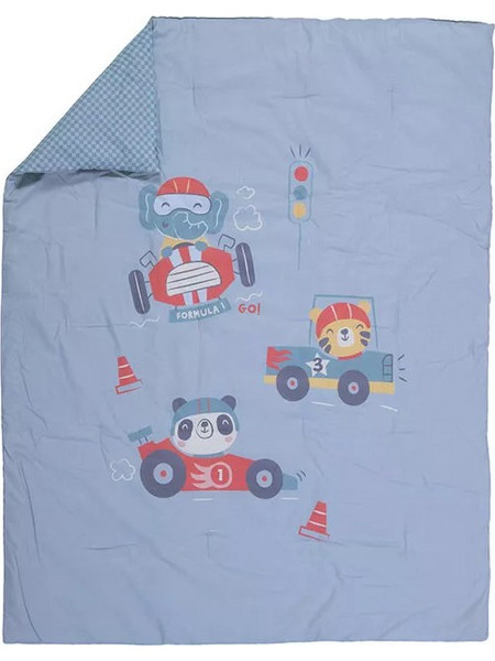 Βρεφικό Κουβερλί Κούνιας Super Boy Nef-Nef Homeware