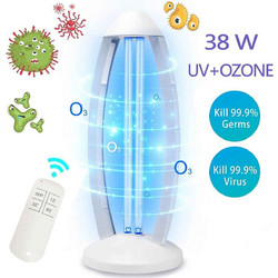 ARTLIGHT UVCTB38W Φωτιστικό Αποστείρωσης με Όζον UVC+ O3 Medical 38W, Χρονοδιακόπτη - ArtSound and Lights