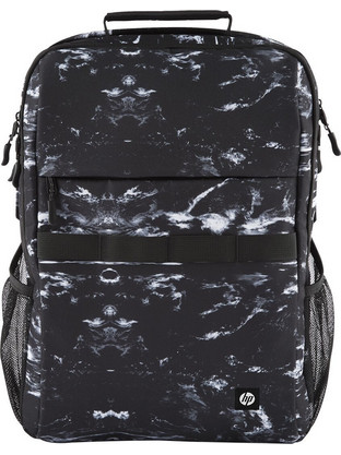 HP Campus XL Marble Stone Backpack Laptop 16.1" Black