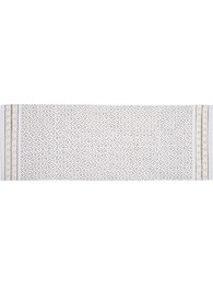 Τραβέρσα Nef-Nef Homeware Ishmar Ecru/Black 45x140