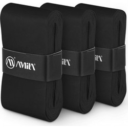 Ταινία Λαβής Ρακετών AMILA Overgrip Μαύρο 3 Τεμ - 45791