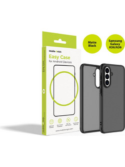 Mobile Origin Easy Case, Matte Black - Samsung Galaxy A56/A36 - (MO-HYMBL-A56A36)