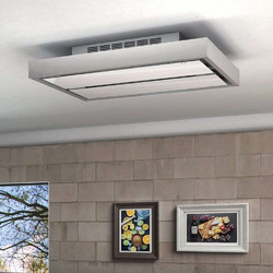 Best Cirrus Glass Draw 110 (Με Μοτέρ) Μηχανισμός Απορρόφησης 110cm Inox-Glass