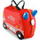 Trunki Frank The Fire Truck Παιδική Βαλίτσα Καμπίνας 31x46x20.5cm με 4 Ρόδες Κόκκινη