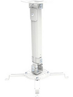 Techly Βάση Projector Οροφής ICA-PM-18S με Μέγιστο Φορτίο 13.5kg Ασημί 309654