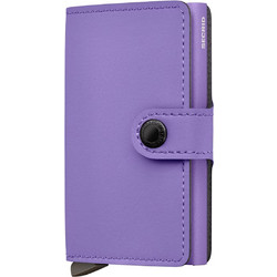 Secrid Πορτοφόλι Καρτών Miniwallet Yard Λιλά