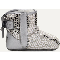 UGG Jesse Bow II Gel Hearts Βρεφικά Μποτάκια Αγκαλιάς 1151555I-SLVR