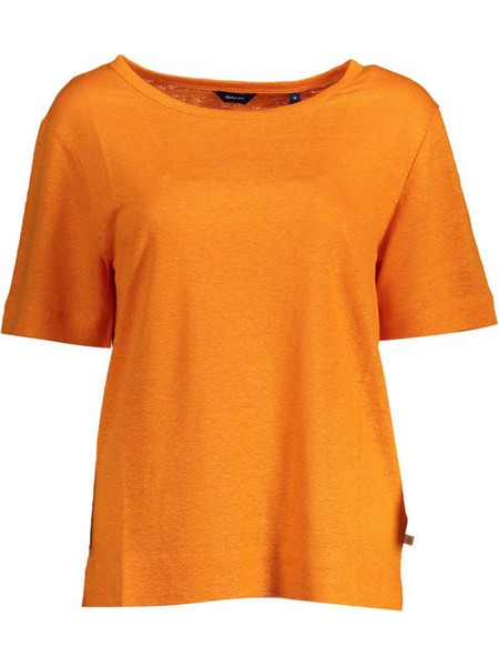 GANT WOMEN'S SHORT SLEEVE T-SHIRT ORANGE - 21014204423_63A2AD3_ARANCIO806