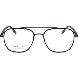Safilo SAGOMA 03 V81 Ανδρικός Σκελετός Γυαλιών Οράσεως Μεταλλικός Μαύρος