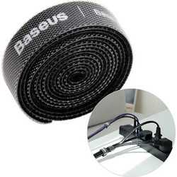 Baseus Velcro Δεματικό Καλωδίων Μαύρο 1τμχ ACMGT-E01