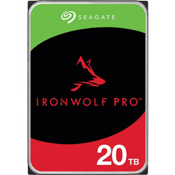 Seagate IronWolf Pro 20TB HDD Σκληρός Δίσκος 3.5" Sata 3 7200rpm με 256MB Cache