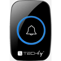 Επιπλέον Πομπός Κουδουνιού Techly I-BELL-RING04T 300m - 433 MHz, IP44 & Μπαταρία 12V