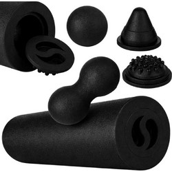 Σετ Κυλίνδρων Μασάζ 5-σε-1 EPP με Foam Roller, Μπάλα και Peanut Ball για Αποθεραπεία