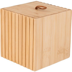 Estia Κουτί Αποθήκευσης Και Οργάνωσης Bamboo Essentials 9X9X8Cm