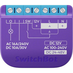 SwitchBot Ευφυής διακόπτης Διακόπτης ρελέ 1 με επαφή χωρίς τάση - (W5502300)
