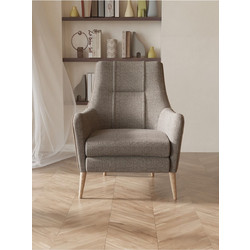 Stewe Home Πολυθρόνα Καφέ 77x99x99