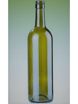 Φιάλη 750ml πράσινη για κρασί