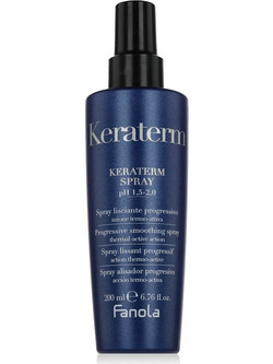 Fanola Keraterm Progressive Smoothing Ισιωτική Θεραπεία Μαλλιών Κερατίνης 200ml