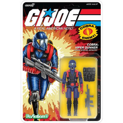 Super7 G.I. Joe ReAction+ Wave 09 Cobra Viper Gunner Φιγούρα 10cm