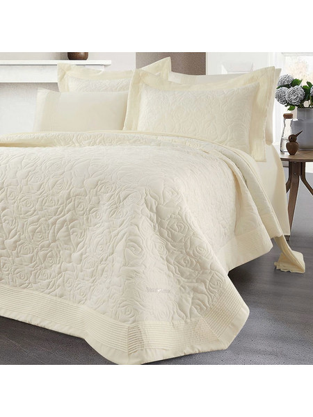 Νυφικό Σετ 7 Τμχ Rose Art 12500 230x250 Εκρού Beauty Home