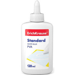 Κόλλα Λευκή PVA ErichKrause Standard, 120 ml, 48724