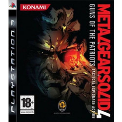 Metal Gear Solid 4 Guns Of The Patriots Used PS3