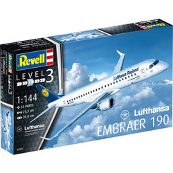 Revell Embraer 190 Lufthansa New Livery 1:144
