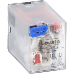 Ρελέ Τύπου Βάσης 14-Πόλων Σειράς HR60 4 C/O 5A 250VAC/30VDC Τάση Πηνίου 24VDC