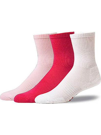 X-Code Παιδικές κάλτσες 3 pairs WHITE/PINK/FUSH
