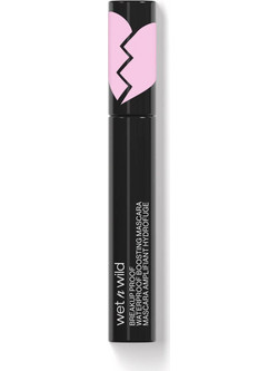 Wet n Wild Breakup Proof Boosting Black Αδιάβροχη Mascara για Μήκος 8ml