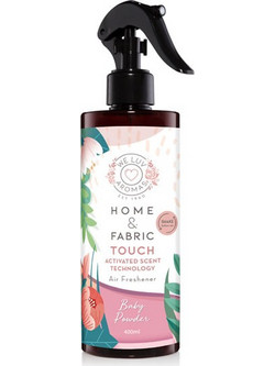 Home Fabric Air Freshener Αρωματικό Χώρου + Υφασμάτων - Baby Powder 400ml