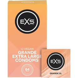 EXS Grande XL Προφυλακτικά με Λιπαντικό 12τμχ