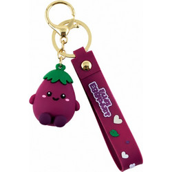 I-Total Μπρελόκ Μωβ ''Ellie Eggplant'' XL2944B