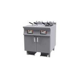 LOTUS F2/25-98ETDP ΔΙΠΛΗ ΗΛΕΚΤΡΙΚΗ ΦΡΙΤΕΖΑ ΑΥΤΟΜΑΤΗ TOUCH FRY ΧΩΡΗΤΙΚΟΤΗΤΑ 2 *25ΛΤ ΚΑΛΑΘΙΑ (2x) 310x510x330(h)mm ΠΑΡΑΓ 70KG/H