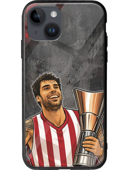 Θήκη Kings of Europe Legends - Saint George iPhone 15 Plus Groove TPU (Tempered Glass και TPU)