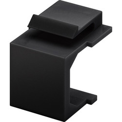 GOOBAY κάλυμμα προστασίας για θύρα Keystone 79990, μαύρο, 4τμχ