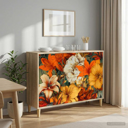vidaXL Πλαϊνό γραφείο GENNEP Sonoma 102x33x75cm 1 τεμ