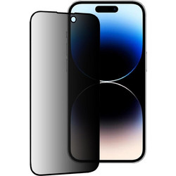 Techsuit 111D Privacy Full Glue Tempered Glass Black (iPhone 14 Pro)