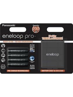 Panasonic Eneloop Pro AAA 930mAh 4τμχ with Case