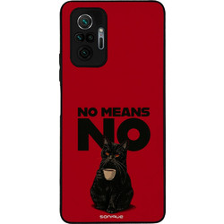 Sonique Men's Edition Θήκη με Σχέδιο «No Means No» (Xiaomi Redmi Note 10 Pro)