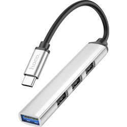 Hoco HB26 USB Hub 3.0 USB-C με 4 Θύρες USB-A