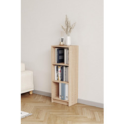 Stewe Home Βιβλιοθήκη (Δρυς) 40x28x105cm STE-015913-V22356-1136332