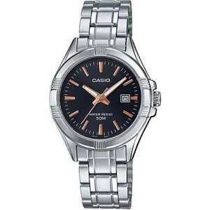 Casio Γυναικείο Ρολόι με Ασημί Μεταλλικό Μπρασελέ LTP-1308D-1AVEF Casio Γυναικείο Ρολόι με Ασημί Μεταλλικό Μπρασελέ LTP-1308D-1AVEF