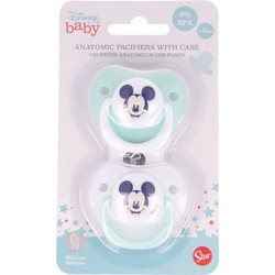 Stor Σιλικόνη 6-18m Mickey Mouse 2τμχ 13067