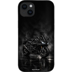 Sonique Men's Edition Back Cover με Σχέδιο «Black Ride» (iPhone 14 Plus)
