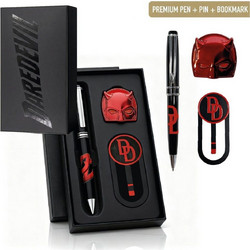 CERDA Stationery: Daredevil - Set With Premium Pen, Pin & Bookmark (2700002589)