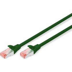 Digitus S/FTP Cat.6 Καλώδιο Δικτύου Ethernet 3m Green 10τμχ